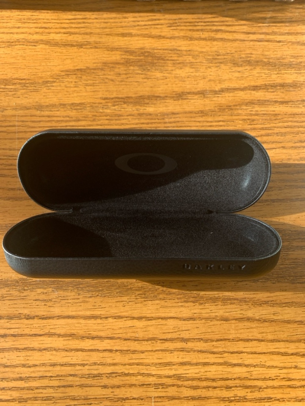 Oakley Black Sunglasses Case with Interior Logo